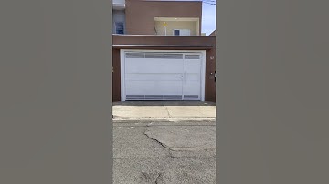 Portão Basculante Ultra rápido. Abre e fecha em 5 segundos.