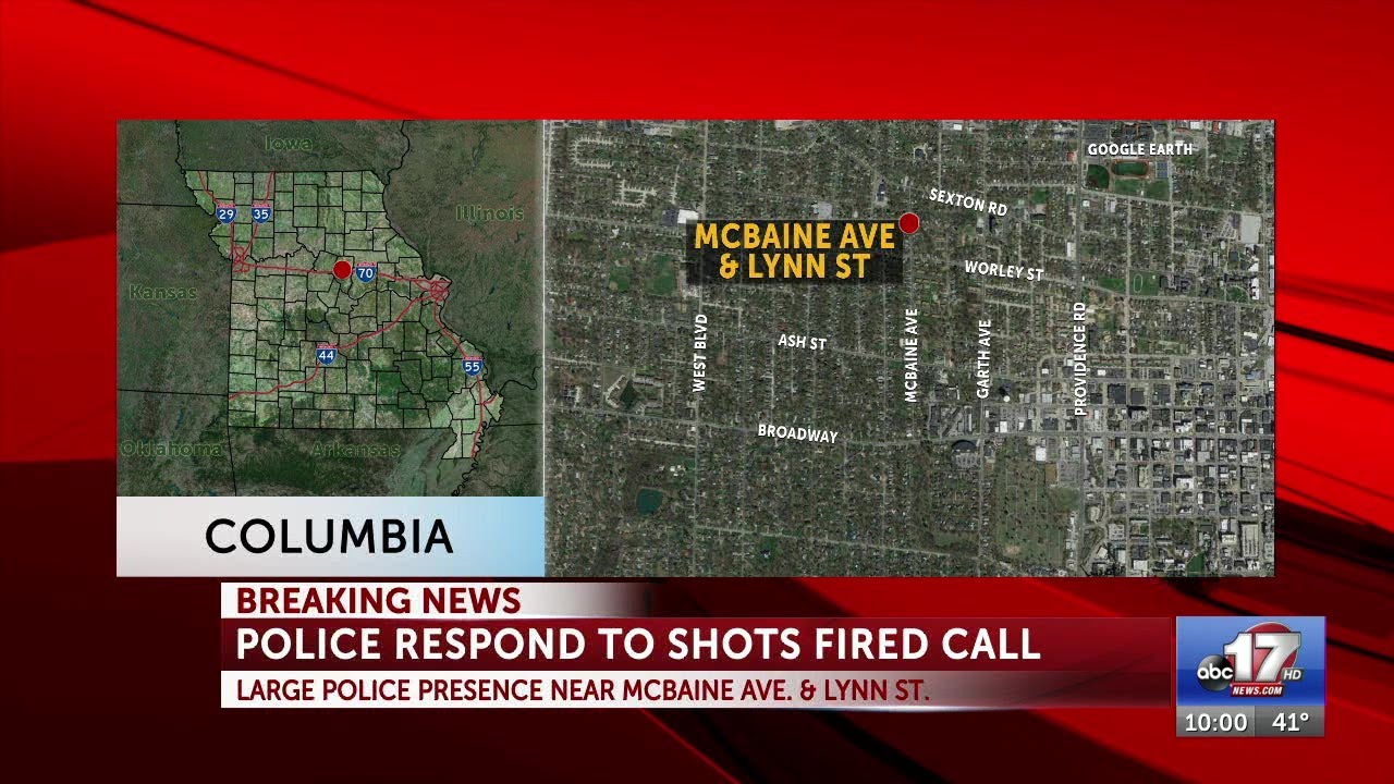Police investigating reports of shots fired in central Columbia - YouTube