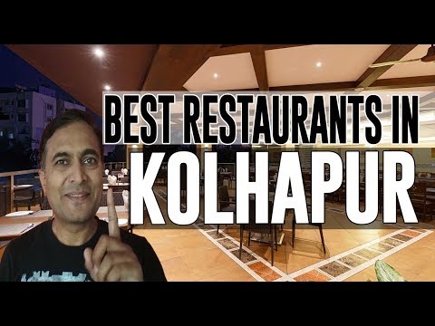 Best Restaurants and Places to Eat in Kolhapur , India - YouTube