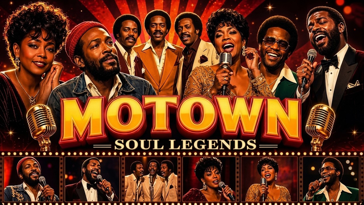 Motown Classics Mix | 60s & 70s Soul Greatest Hits | Marvin Gaye
