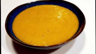 velouté de citrouille / pumpkin soup / sopa de calabaza