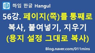 [Heim Korean Lesson 56] How to Copy, Paste, and Delete Entire Pages - Differences from Regular Co... screenshot 4