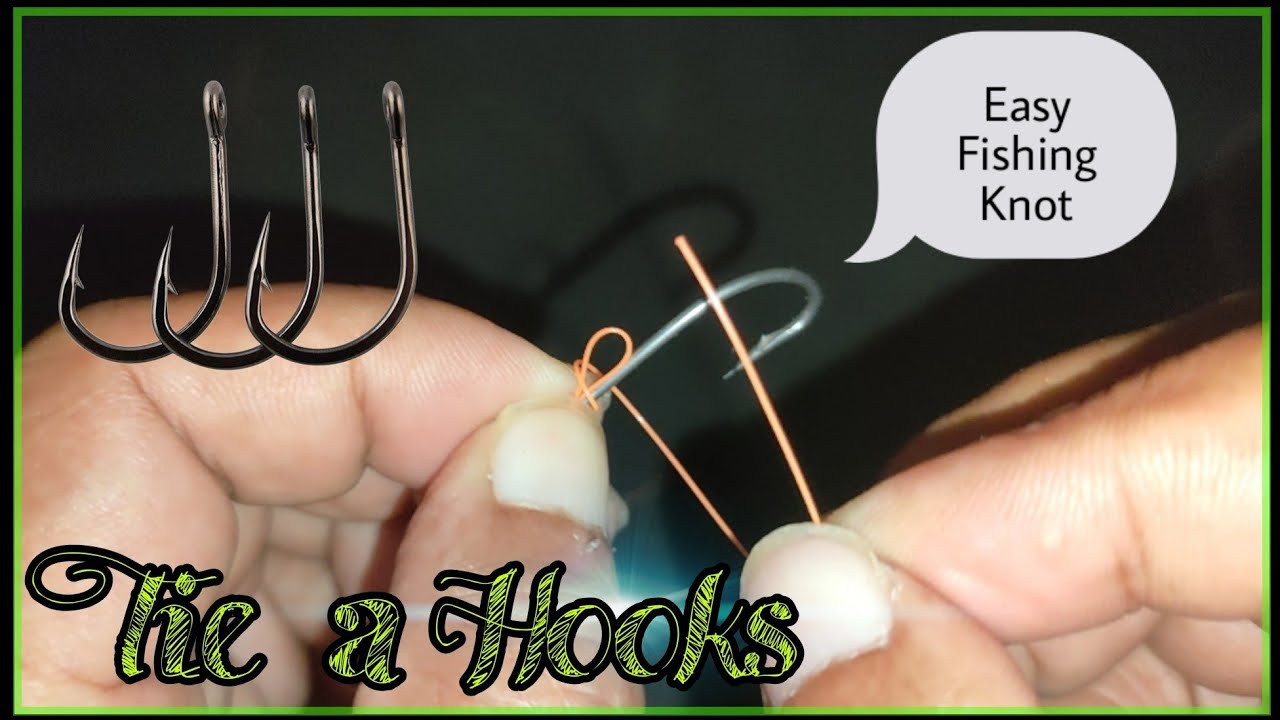 How to tie fishing rods for beginners
