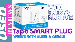 TP Link Tapo Mini Smart Plug WiFi Socket with Energy Monitoring