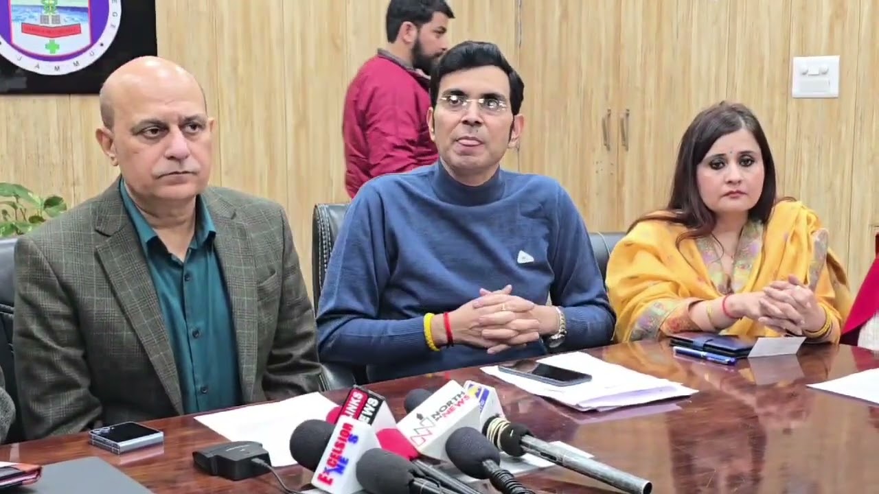 3 day conference in the auditorium, GMC Doctors Press Conference