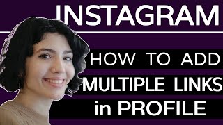 How to add multiple links in Instagram Profile Bio