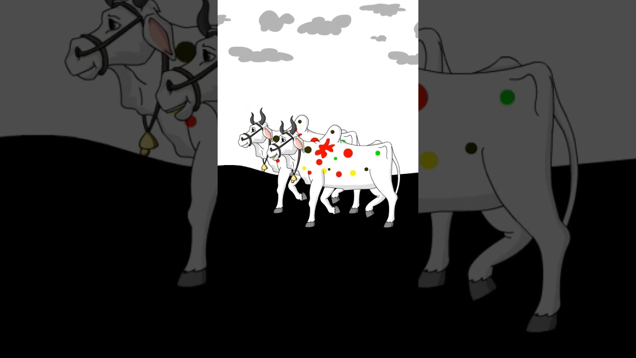 Bail Pola 02 | Bail Pola Puja | Bail Pola  Puja Wala Cartoon  