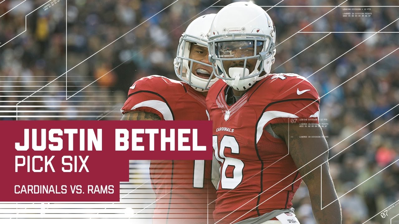 Justin Bethel's Huge Pick 6 Against Los Angeles! Cardinals vs. Rams NFL Wk 17 Highlights