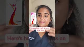 How I pill acts on your skin - read description for better understanding #contraceptives #dermat
