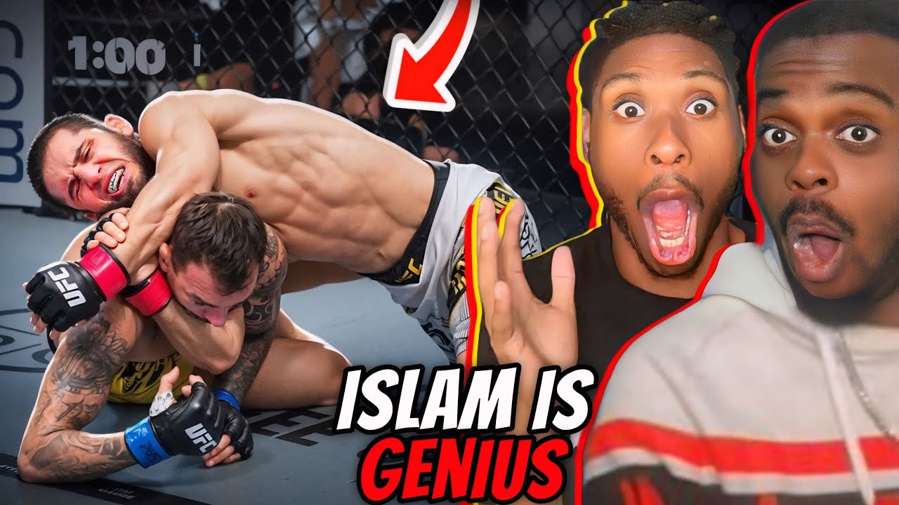 Мы были к этому совершенно не готовы! 🤯 Ислам Махачев — гений рестлинга.