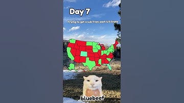 Day 7 - Trying to get a sub from every US state. #mapping #geography #shorts