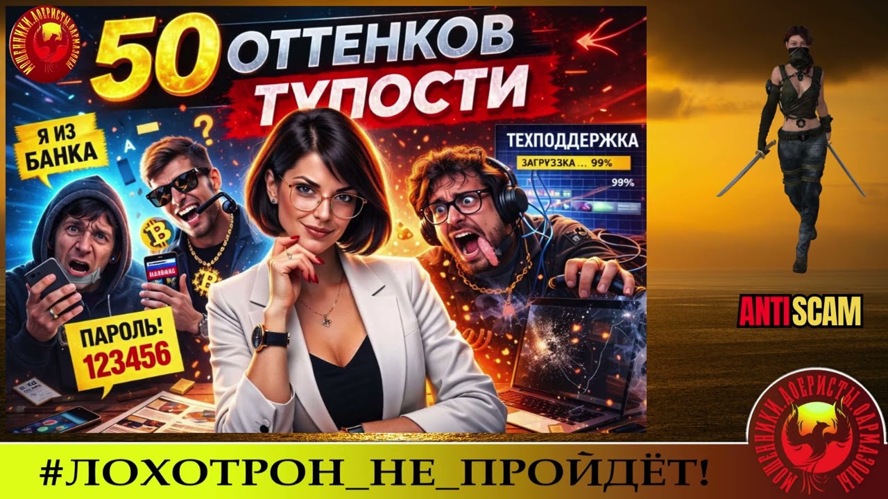 AntiFraud—Ольга Борисовна: 50 оттенков тупости мошенников