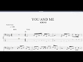 YOU AND ME 【KIRINJI】 ベースtab譜