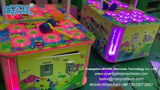 EPARK Hitting Machine Crazy Beat Frog Children Game Machine Jump Hammer Redemption Arcade Machine screenshot 4
