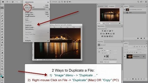 Photoshop Quick Tip: Opening, Duplicating & Renaming Files