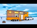 Gorgeous Gooseneck Tiny House - Full Time Work & Travel On The Road