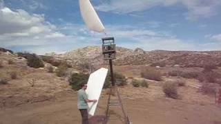 Bio Inspired Wind Turbine -  Unsuccessful Test