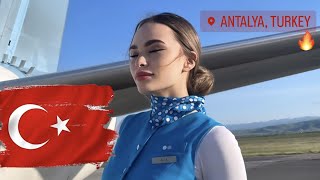 ТУРЦИЯ VLOG🍉 Командировка экипажа✈️🦋