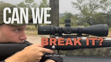 The Unbreakable Scope? The Sightmark Latitude drop and durability Test