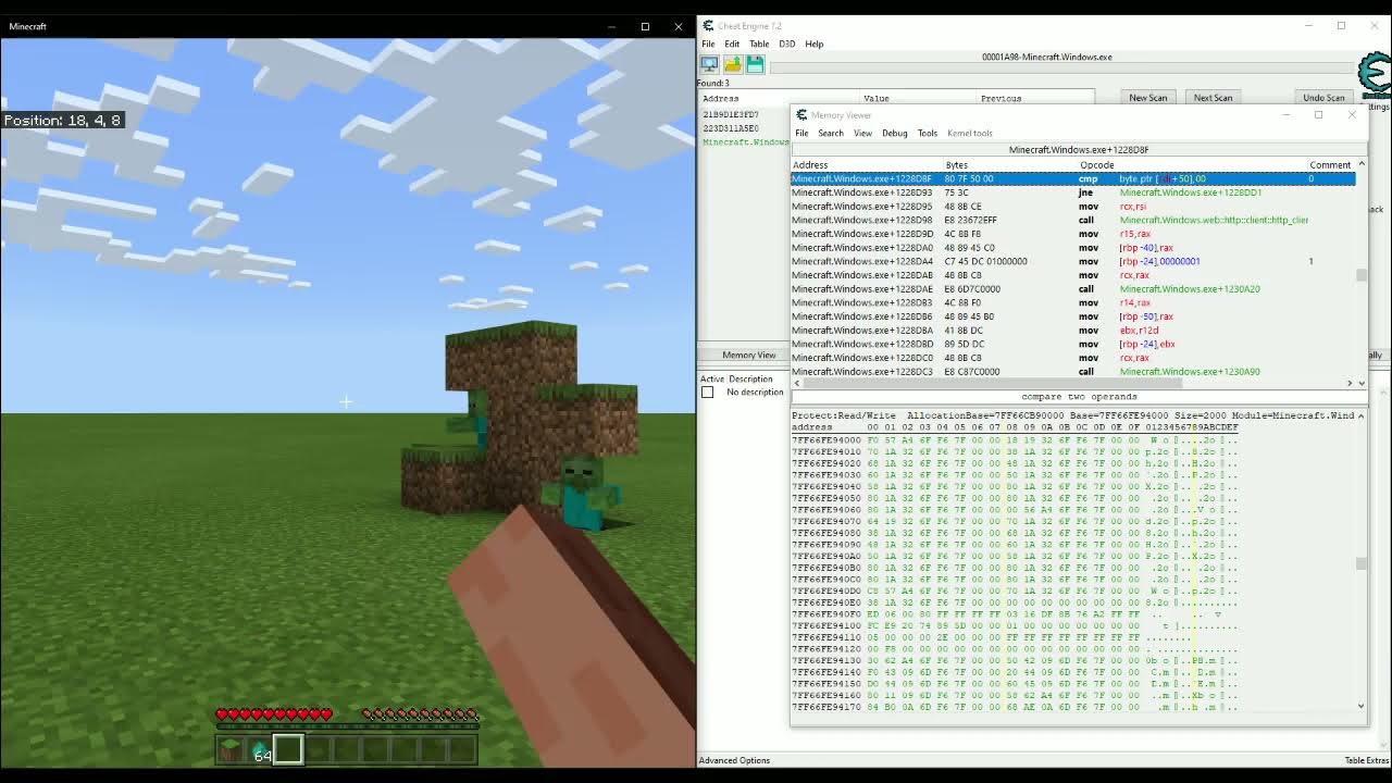 Minecraft Windows 10/Bedrock Edition Making a RapidHit Script With ...
