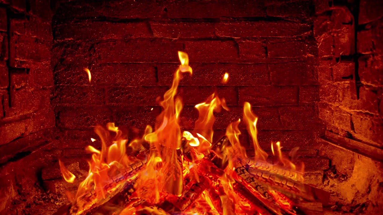 Fireplace crackling Instrumental Christmas Music: Classic Songs * Fireplace ambience, Jazz, Piano, Christmas Song