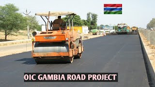 The Last Stage of Kanifing Layout Oic Gambia Road Project