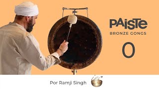 Paiste Bronze Gong No. 0, presenta Ramji Singh para México