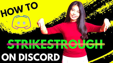 How to STRIKETHROUGH Text on Discord (Desktop/Mobile)