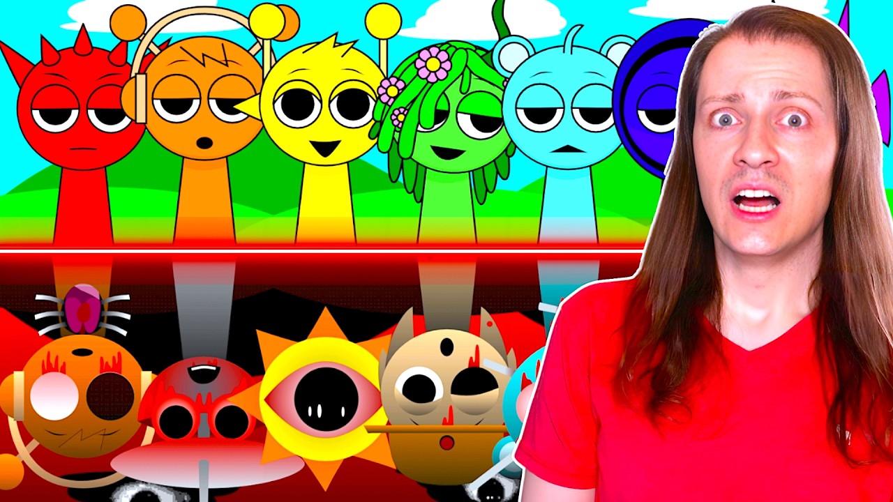 LA VERSION LA PLUS HORREUR ET TRISTE À LA FOIS ! (INCREDIBOX SPRUNKI MOD) - Délires de Max