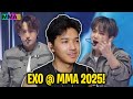 EXO MMA 2025 LIVE Full Performance REACTION