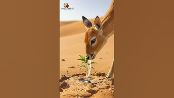 The dear saved watermelon plant from drying up by watering it #ai #save #plant #dear #viral