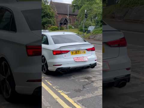 Audi RS3 Saloon 5-Cylinder Roar 🤍🔥
