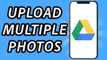 How to upload multiple photos on Google Drive from mobile (FULL GUIDE)