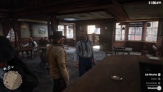 The first time I threw a dude out a window in RDR2
