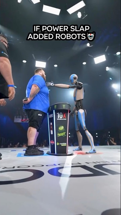 The Ai Robot take over (Power Slap League) edition #shorts