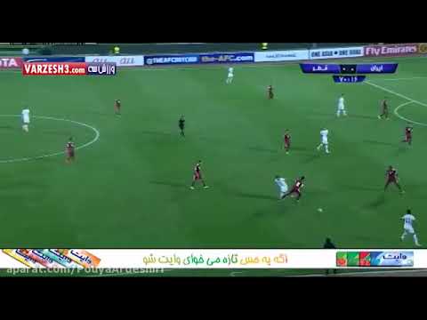خلاصه فوتبال ایران قطر مقدماتی جام جهانی روسیه