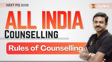 All India Counselling | Rules of Counselling Promo | NEET PG 2025