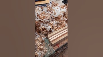 Building Phi^Phi2: tiller wood sandwich ready for shaping. #boatbuilding #setka #woodboat #tiller