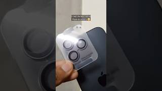 Should you Install Camera Lens Protector?