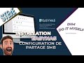 Installation easynas et configuration de partage smb
