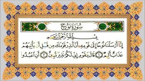 الشيخ الصغير محمد البراك ( سورة نوح )