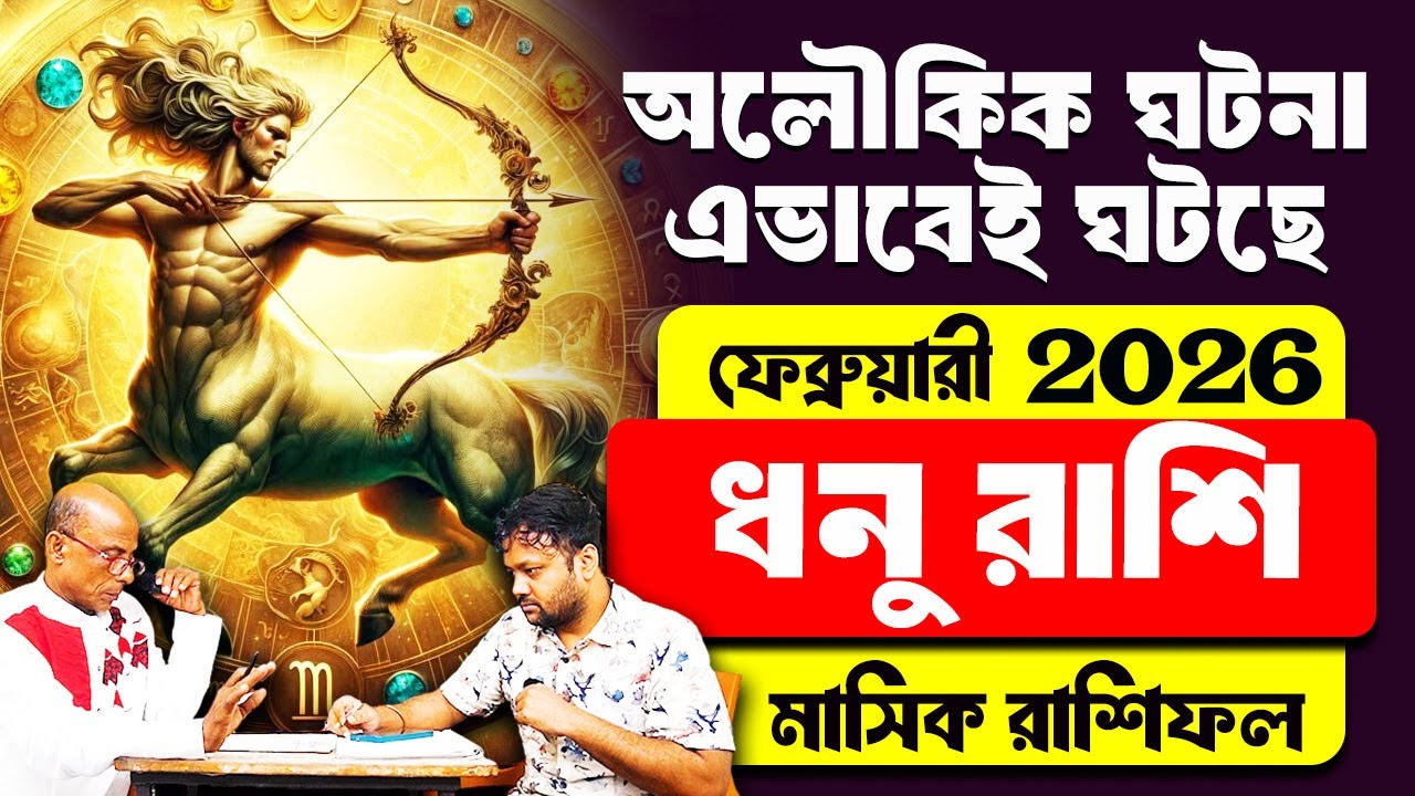 ২০২৬ সালে মিলিয়ে নিন নিজের সাথে | ধনু রাশি Dhanu Rashi February 2026 #PradipDSahoo
