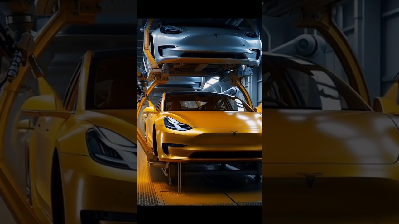 Inside an Electric Car Factory | Step-by-Step Production Process