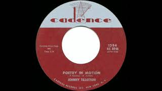 Johnny Tillotson - Poetry In Motion (1960)