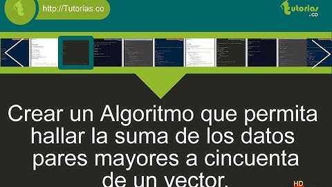 arreglos – pseudocodigo (suma pares mayores a cincuenta vector)