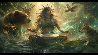 Spirit Animal Harmony 🐺 Sacred Shamanic Drumming | Powerful Tribal Healing Music for Meditation