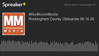 Rockingham County Obituaries 06.16.20
