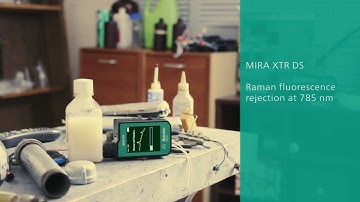 MIRA XTR DS: Raman fluorescence rejection at 785 nm