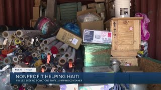 Local aid group sending more donations too Haiti
