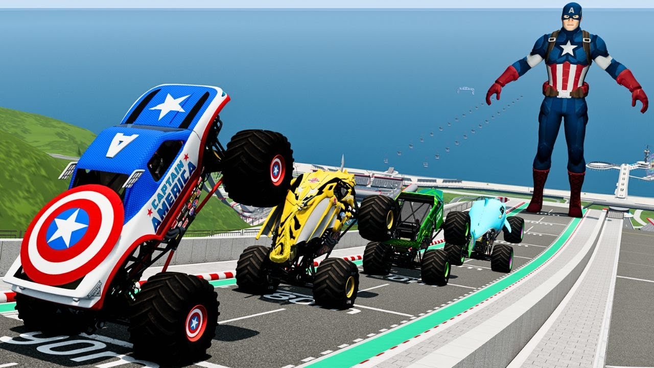 Epic High Speed Car Jumps #16 – BeamNG Drive | BNG Astar